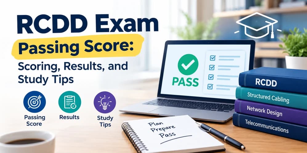 RCDD Exam Passing Score