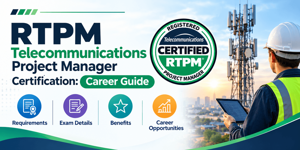RTPM Telecommunications Project Manager Certification