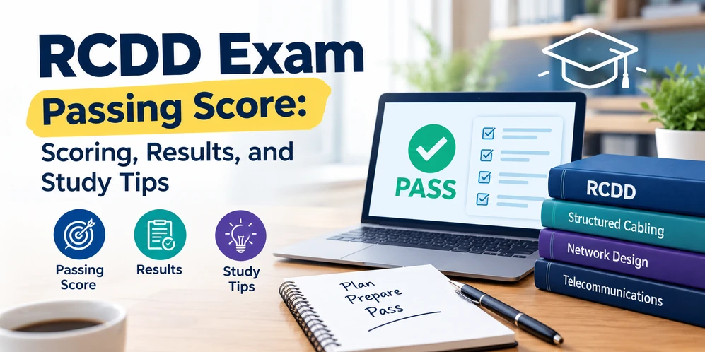 RCDD Exam Passing Score
