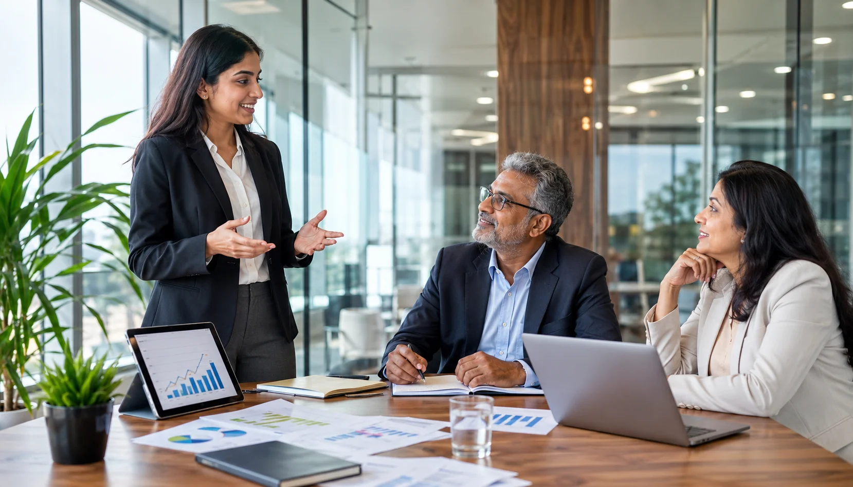 Professional discussing career opportunities after Salesforce Certified AI Specialist Certification with a senior mentor online today.