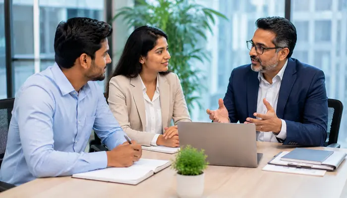 Program Management Professional exploring career opportunities and professional growth with senior program management executives.
