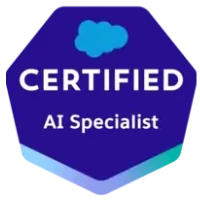 Salesforce Certified AI Specialist Certification Logo